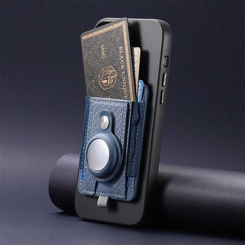 telefono Custodia Per iPhone 16 Pro Max Plus iPhone 15 Pro Max Plus Universali Custodia ad adsorbimento magnetico Con supporto A calamita Supporto a molla TPU pelle sintetica del 2025 a $21.99 –P11