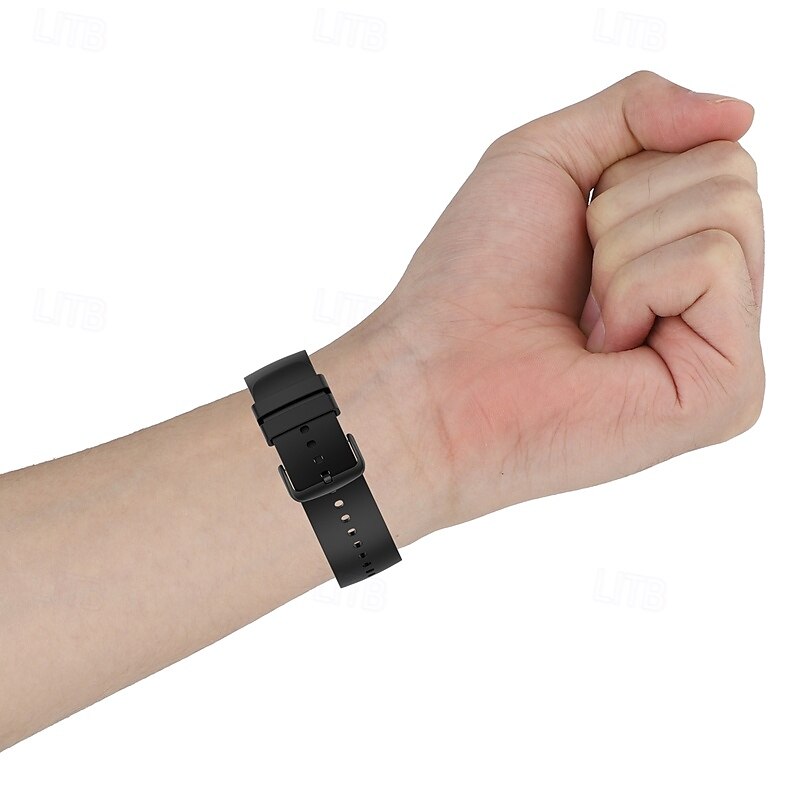 حزام الساعة الذكية متوافق مع Amazfit هوامي أمازفيت ستراتوس 2 أمازفيت بيس ستراتس أمازفيت Amazfit GTR 47mm Amazfit GTR 2e ساعة ذكية حزام قابل للتعديل حلقة فردية عصابة الرياضة إستبدال معصمه 2025 - $11.99 –P6