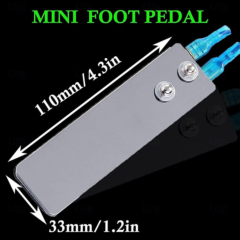 Hurricane hp-2 קעקוע שנאי led קעקוע ספק כוח מתאים לכל הדגמים מתג רגלי כבלים מהדק נירוסטה 2025 - $89.99 –P1