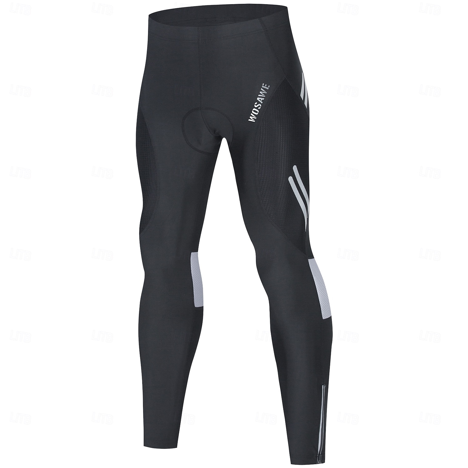 Wosawe primavera y otoño pantalones de ciclismo para deportes al aire libre para hombres pantalones de ciclismo de montaña para montañismo con esponja de silicona transpirable de secado rápido 2025 - $50.99 –P1