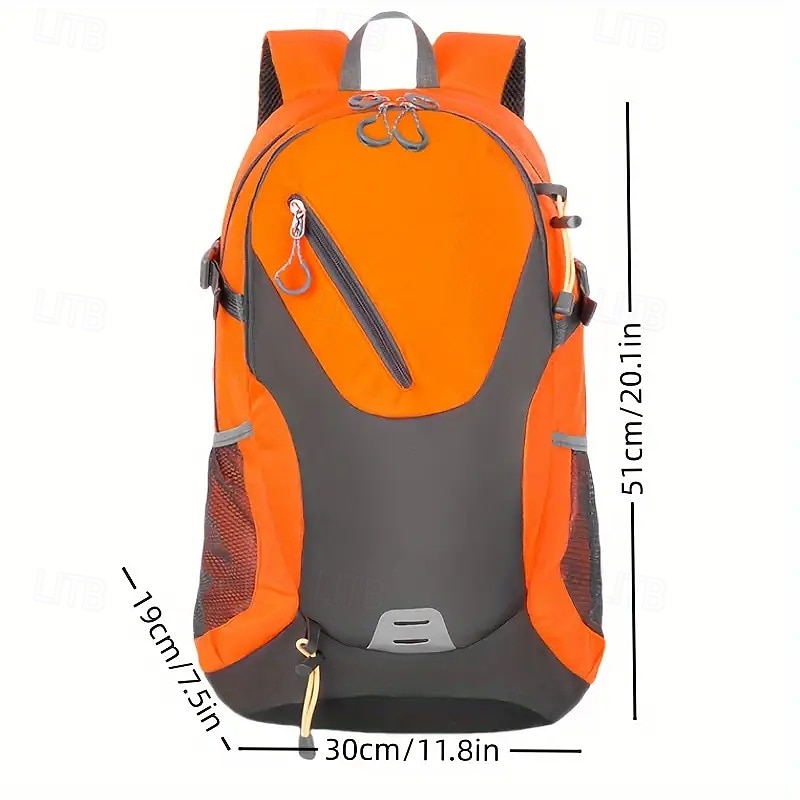 40 L Daypack Rucksack Zipper Multi Pocket - Wearable Durable Outdoor Hiking Camping Military Nylon Black Pink Red 2025 - $17.99 –P13