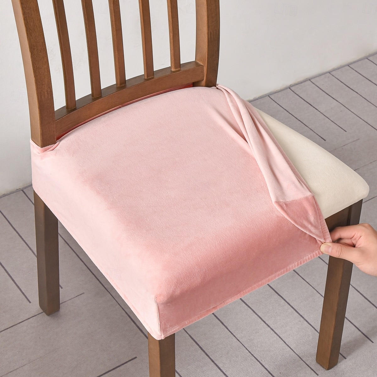 husă scaun huse scaun husă impermeabilă elastică din piele pu pentru scaune huse scaune pentru scaune de sufragerie husă de protecție lavabilă huse scaune pentru scaune 2025 - $12.49 –P17