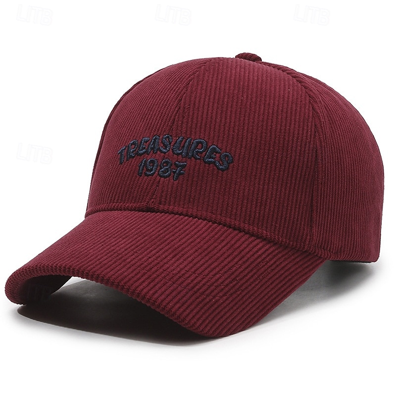 Herren Cap Basecap Sonnenhut Kappe Rote Dunkelmarine Polyester Einstellbar Modisch Freizeitskleidung Festival Muster Stickerei Draussen Lässig / Alltäglich 2025 - $8.49 –P8