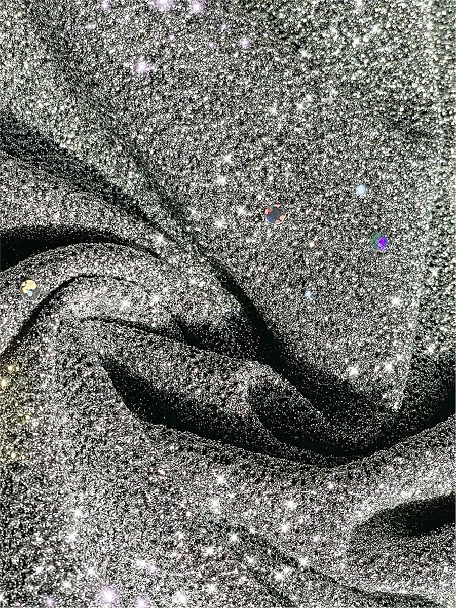 Per donna Giacca sportiva Esterno Strada Da tutti i giorni Autunno Inverno Standard Cappotto Standard Tenere al caldo Traspirante Moda Informale Giacca Manica lunga Liscio Con lustrini Argento Nero del 2025 a $28.99 –P3