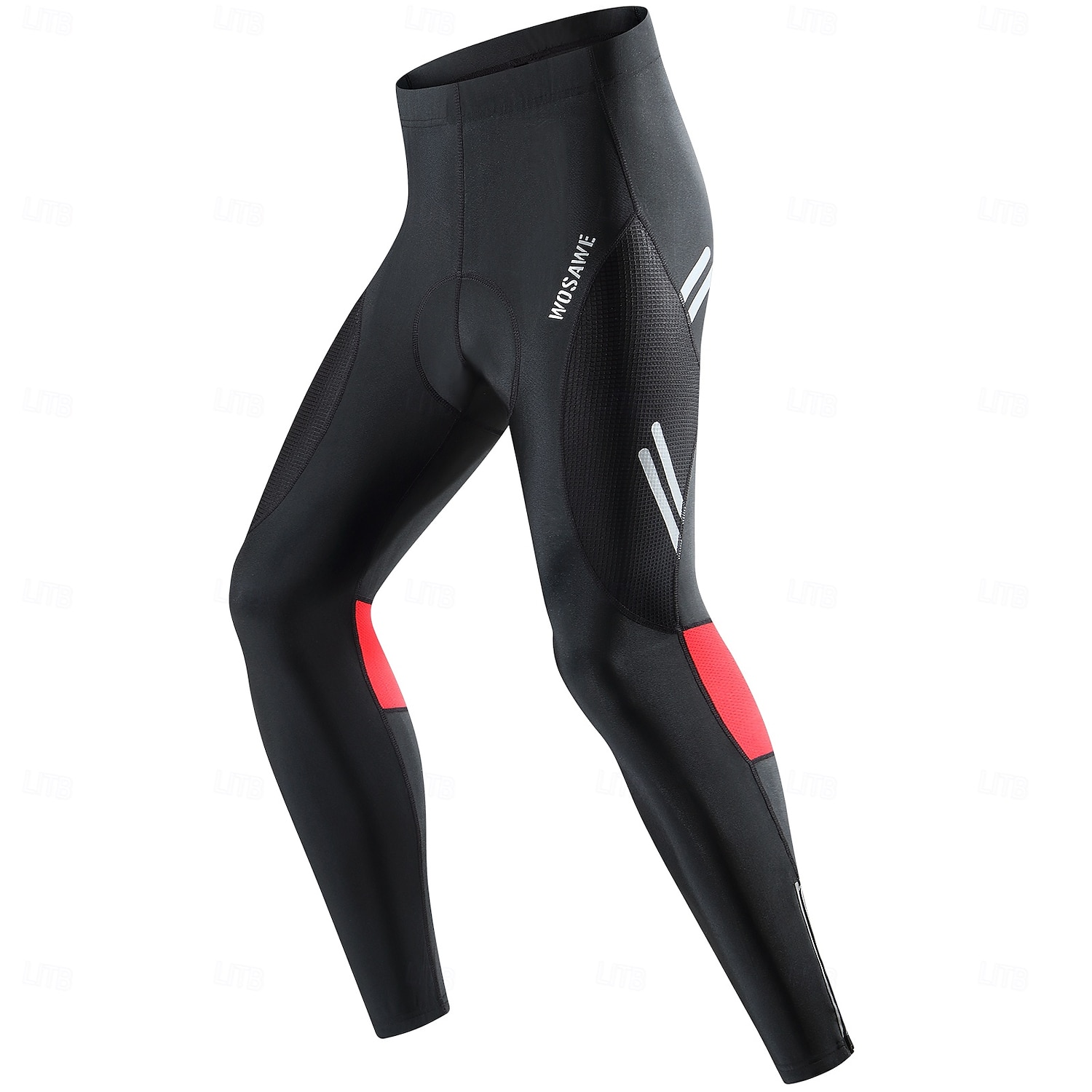 Wosawe primavera y otoño pantalones de ciclismo para deportes al aire libre para hombres pantalones de ciclismo de montaña para montañismo con esponja de silicona transpirable de secado rápido 2025 - $50.99 –P2