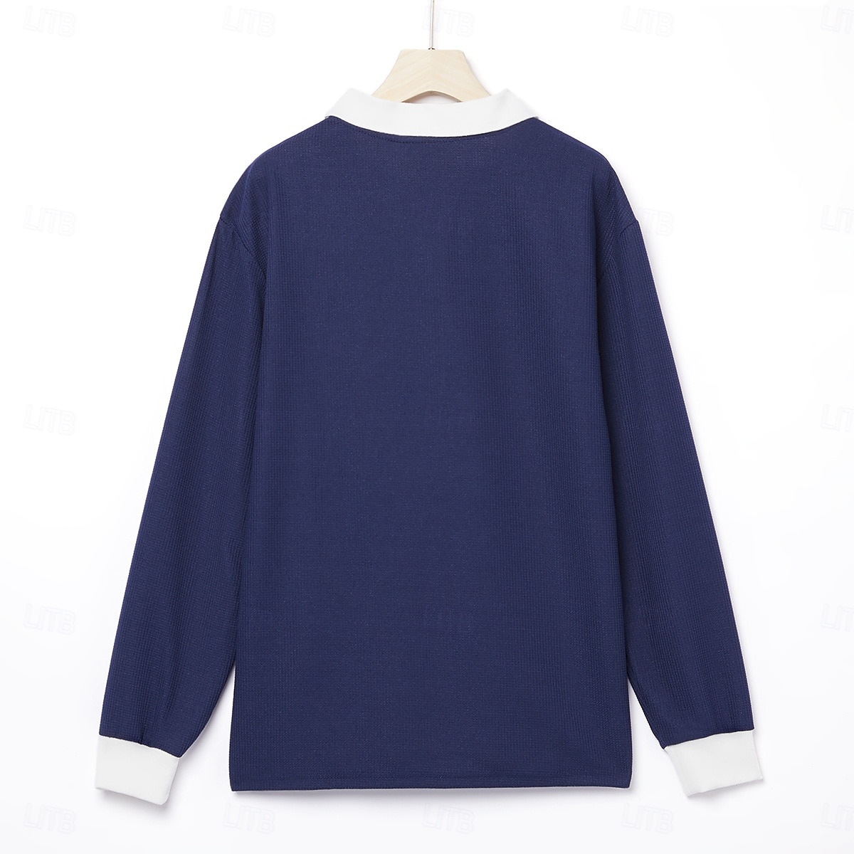Herr Våffelpikétröjor Quarter Zip Polo Utomhus Casual Fjärdedels blixtlås Långärmad Mode Modern Ensfärgat Stickat Vår & Höst Standardpassform Marinblå Mörkgrön Orange Ljusgrå Våffelpikétröjor 2025 - $26.99 –P5
