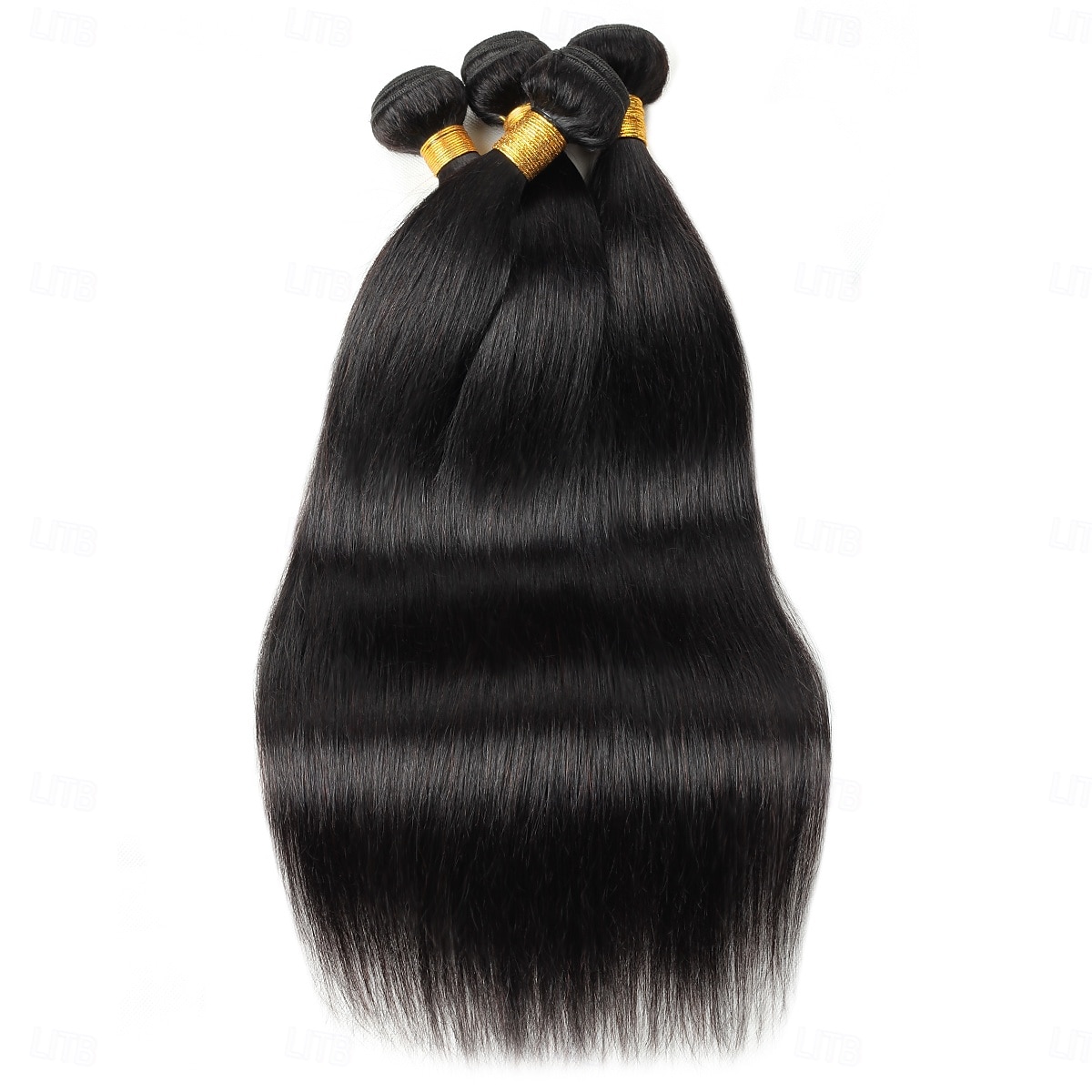 Braziliaans haar menselijk haar steil haar 4 bundel combinatie haar gordijn haar bundel 2025 - $156.99 –P1