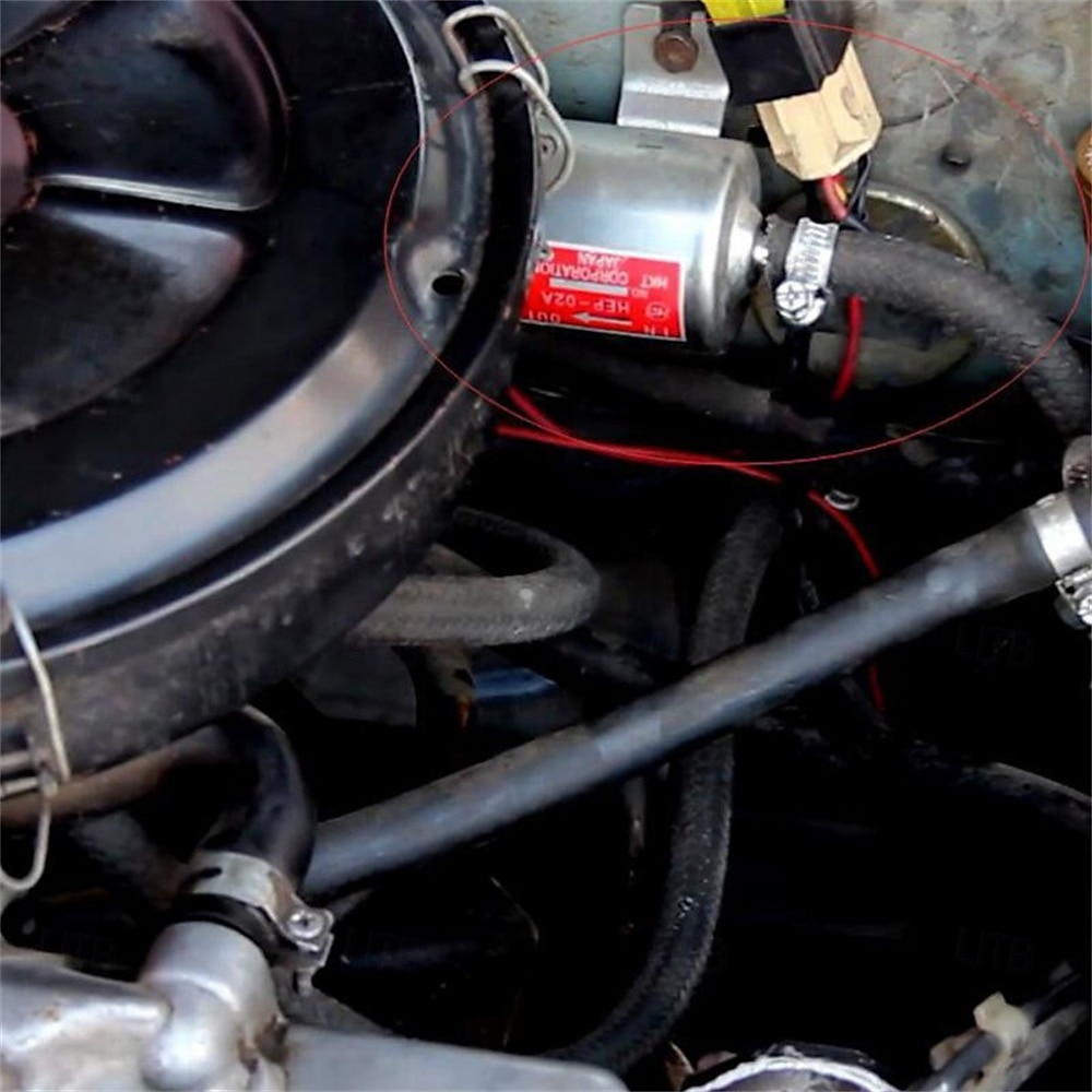 Kit de pompe à carburant électrique universelle 12 V/24 V 3-6 psi basse pression avec filtre à carburant 6,56 pi 5/16" de diamètre intérieur Remplacement de la conduite de carburant pour carburateur de 2025 ? $29.99 –P6