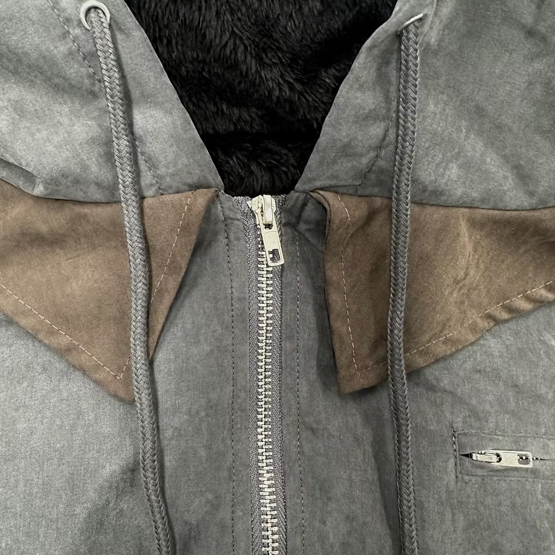 Per uomo Felpa con cappuccio e zip Felpa con cappuccio a zip intera Sherpa peloso Giacca in pile Felpa con cappuccio in pile Blu Marrone Verde Grigio Con cappuccio Liscio Zip Up Cerniera Tasche del 2025 a $50.99 –P1
