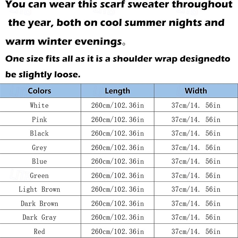 Scarf with Sleeves For Women 2024 New Women Knitted Cut Out Shawl Poncho Wrap  Knitted Cable Wrap Shrugs for Women 2026 - $17.49 –P6