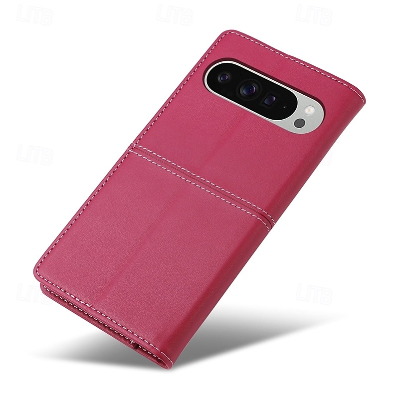 téléphone Coque Pour Pixel 9 Pro Pixel 9 Pro XL Pixel 8 Pro Pixel 8 Pixel 9 Pixel 7 Pixel 7 Pro Couvercle rabattable Avec Support Fente pour carte Antichoc Rétro TPU faux cuir de 2025 ? $17.99 –P4