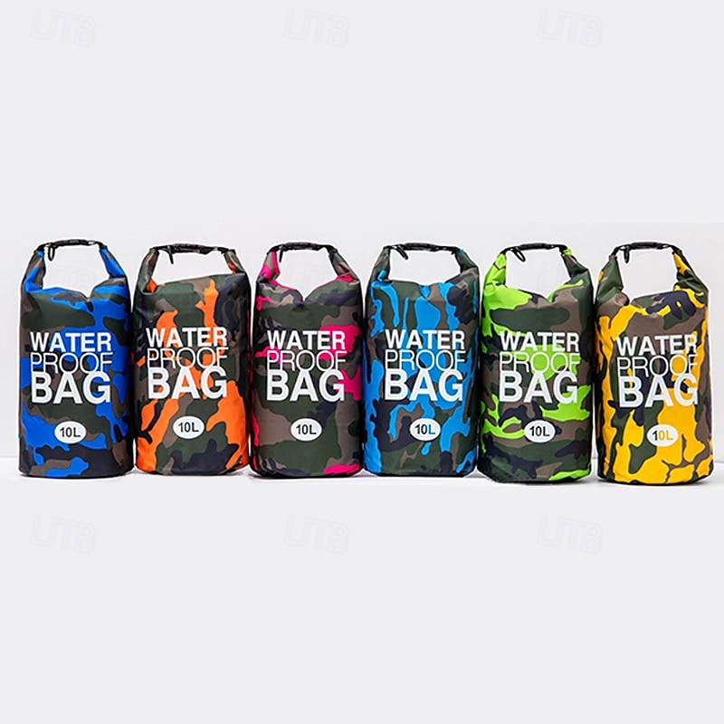 2/5/10/15/20/30 L Sac à dos Daypack Sac à  dos Rucksack Impression Pluie Etanche Design Anatomique Portable Durable Extérieur Randonnée Camping Militaire Nylon Jaune Bleu Roi Fuchsia de 2025 ? $12.49 –P1
