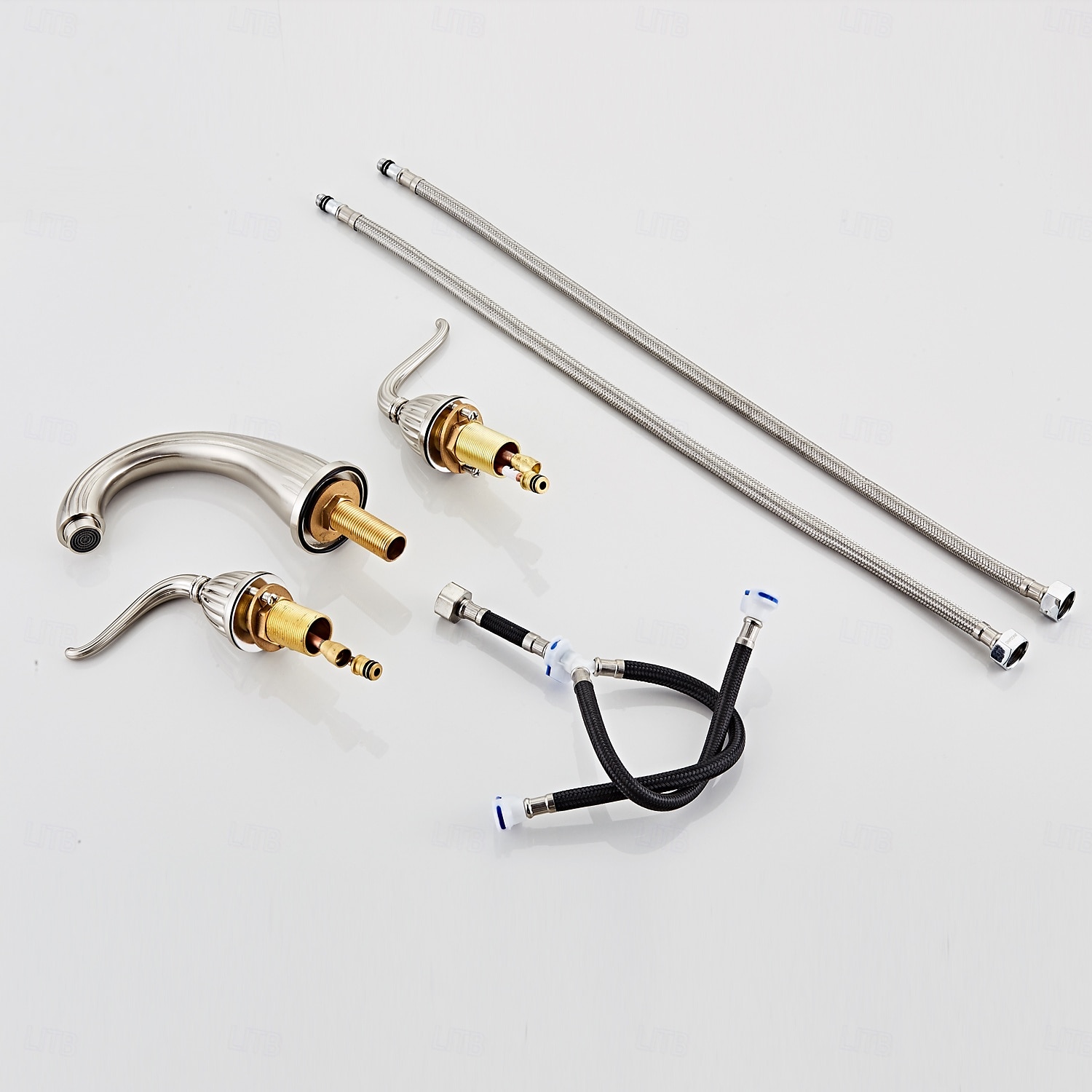 robinets de salle de bain pour lavabo 3 trous 2 poignées robinets de lavabo de vanité robinet 3 trous pour lavabo de salle de bain robinets de lavabo de vanité avec eau chaude et froide de 2025 ? $129.99 –P11