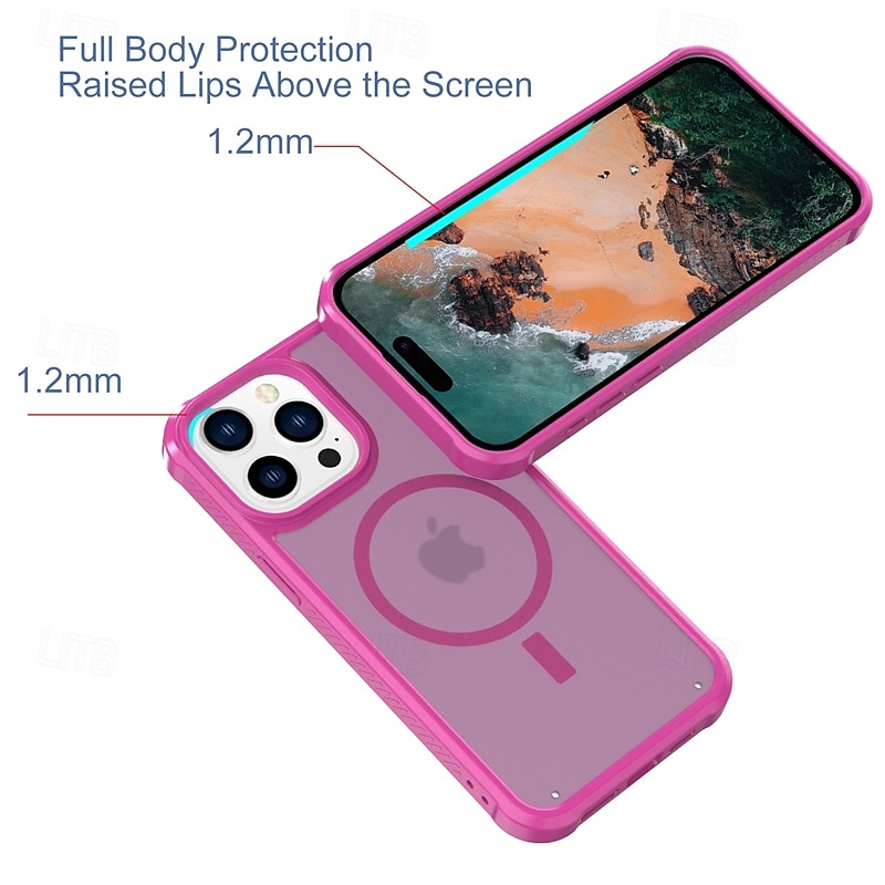 телефон Кейс для Назначение iPhone 16 Про Макс Плюс Айфон 15 Про Макс Плюс iPhone 14 13 12 Pro Max Plus iPhone 14 Pro Max iPhone 13 Pro Max Кейс на заднюю панель 2025 - $16.99 –P12