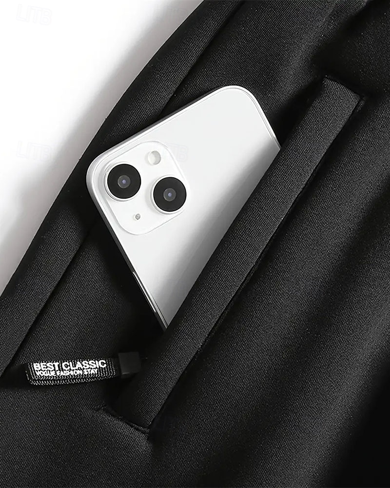 Homens Sherpa Calças de lã Calças de inverno Calças Calça de moletom de perna reta Bolsos Com Cordão Cintura elástica Tecido Conforto Quente Esportes Diário Moda Casual Preto Cinzento Micro-Elástica de 2026 por $17.99 –P6