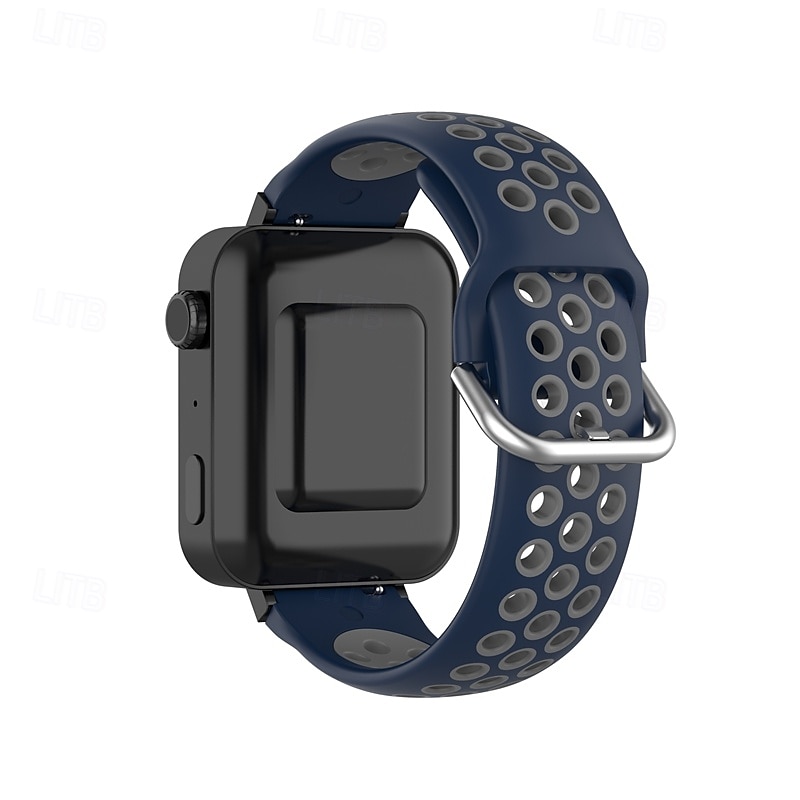 להקת שעונים חכמה מותאם ל Xiaomi Xiaomi mi Watch שעון חכם רצועה 18mm מתכוונן סולו לופ רצועת ספורט תַחֲלִיף צמיד 2025 - $12.99 –P13