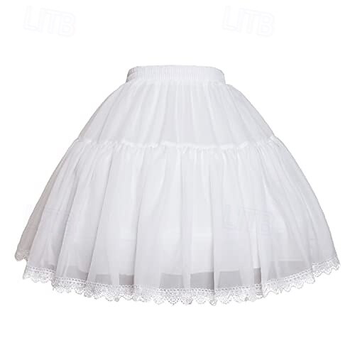 Anni 1950 Principessa Gonna a cerchio Sottogonna Gonna in tulle Tinta unica Per donna Mascherata Evento / Festa Balli di fine anno Addio al Nubilato Adulti Gonna del 2025 a $20.99 –P2