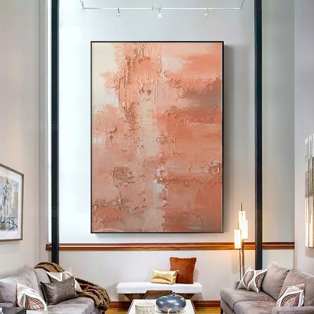 handgemachtes Ölgemälde auf Leinwand, Wandkunst, Dekoration, modern, abstrakt, für die Inneneinrichtung, gerollt, rahmenlos, ungedehntes Gemälde 2025 - €32.99 –P4