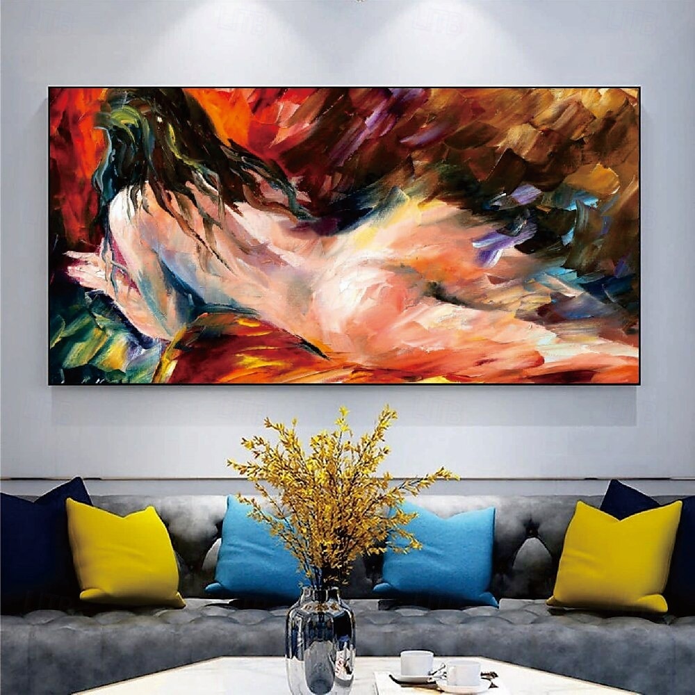 peinture à l'huile nue portrait de femme fait à la main peinture sur toile peinture à l'huile de femmes africaines faite à la main art mural fait à la main idées de décoration moderne peinture pour de 2025 ? €62.76 –P2