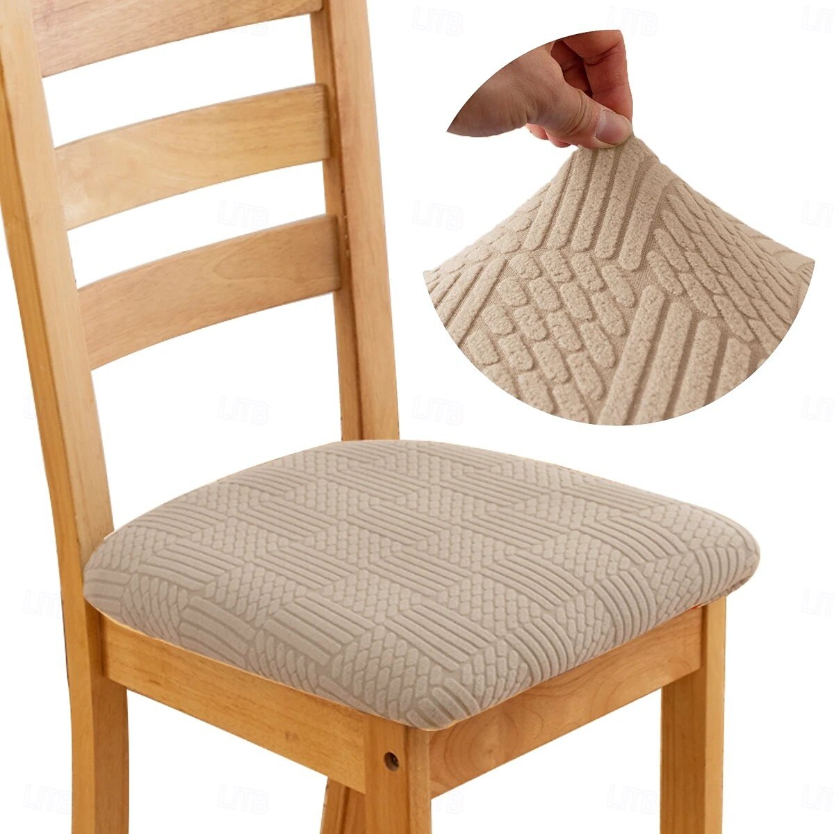 Stretch Jacquard Dining Chair Seat Covers Removable and Washable Elastic Slipcovers Perfect for Protecting Upholstered Dining Chair Cushions Adds Comfort and Style to Your Dining Room Decor 2025 - $10.99 –P11