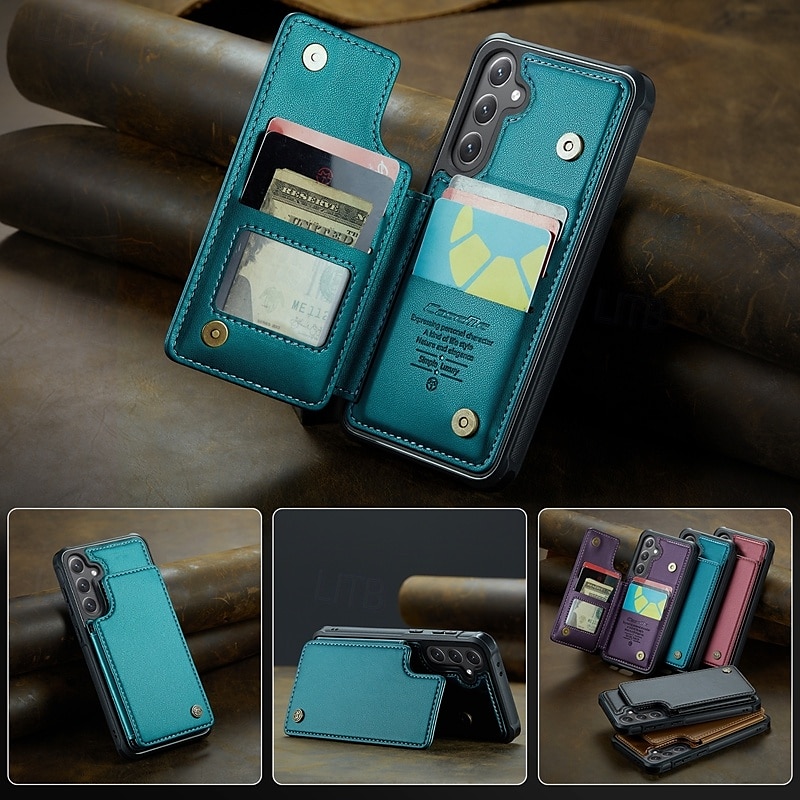 téléphone Coque Pour S24 S24 Ultra Plus S24 FE S23 S22 S21 S20 Ultra Plus FE A55 A35 A25 A15 5G A54 A34 A14 A53 A33 A23 A13 S25 Ultra Coque Arriere Avec Support Fente pour carte Antichoc Rétro TPU PC de 2025 ? $19.99 –P9