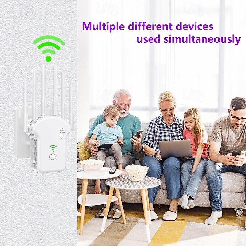 2025年 wifi信号増幅器 300m ワイヤレスリピーター デュアルバンドエクステンダー ネットワークエクステンダー ホームルーター  コレクション – $36.99 –P6