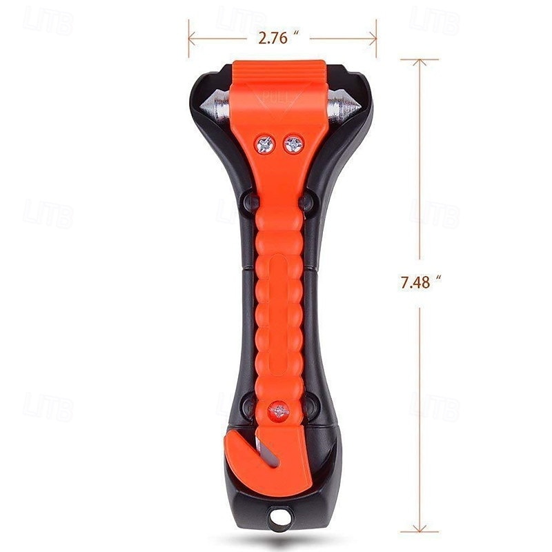 Car Safety Hammer 2 Pack Car Window Glass Breaker and Seatbelt Cutter 2-in-1 Car Emergency Rescue Hammer Auto Emergency Life Rescue Escape Tool 2025 - $21.99 –P7