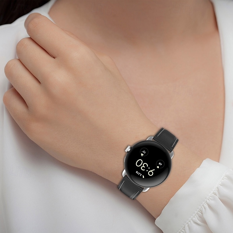 Умный ремешок для часов Совместим с Google Pixel Watch Умные часы Ремень Регулируется Соло-петля Кожаный ремешок Замена Браслет 2025 - $24.99 –P2