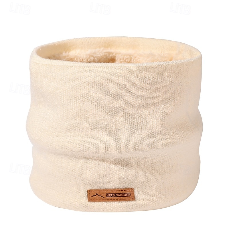 Polaina de cuello Tubo de cuello Bragas Portátil Resistente al Viento Suave Invierno Otoño Hombre Mujer Pesca Actividad 2025 - $10.49 –P4