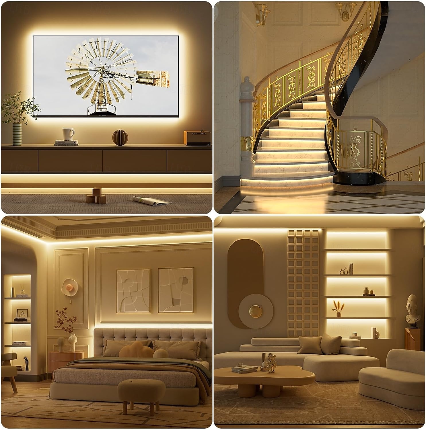 COB LED Vanity Mirror Light Kit, 1-4M/3.2-13ft 420LED/m Adjustable Strip Light, Dimmer & Power Supply COB Strip Lights for Mirror, Closet, Kitchen, Cabinet Lighting 2025 - $23.99 –P10