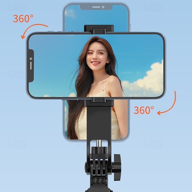 Selfie Stick Bluetooth Extendable Max Length 180 cm For Universal Android / iOS Universal 2025 - $33.99 –P7