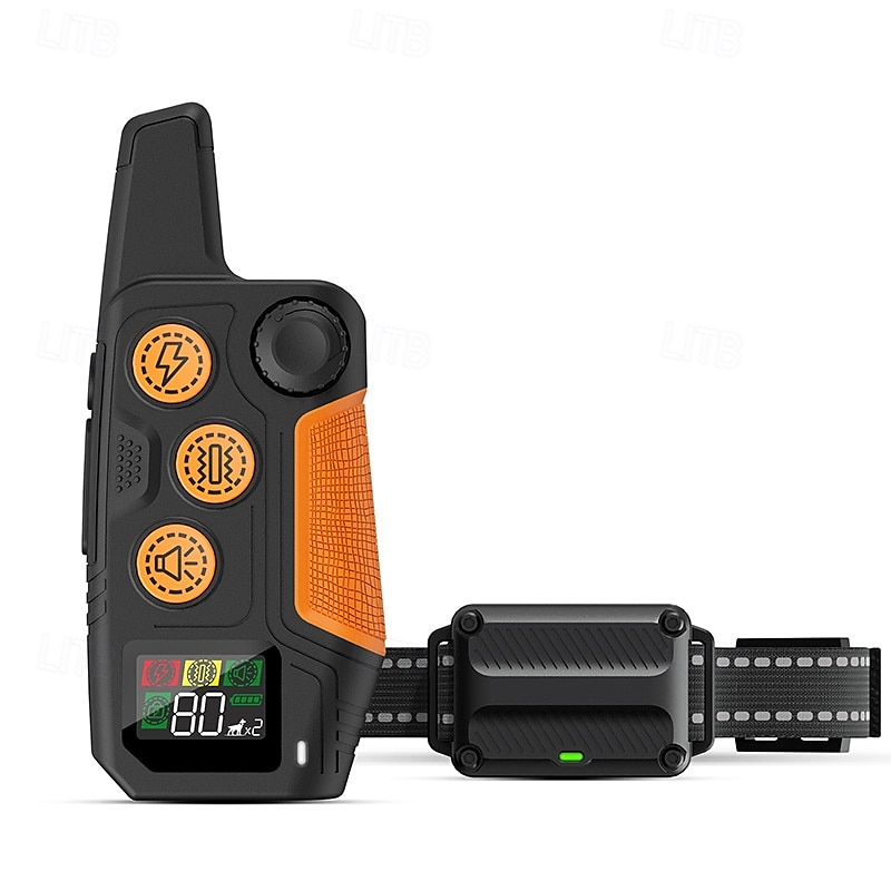 3300Ft Dog Training Collar LCD Battery Display with Remote Rechargeable Waterproof E Collar with Beep Vibration Shock High Quality 2025 - $51.99 –P8