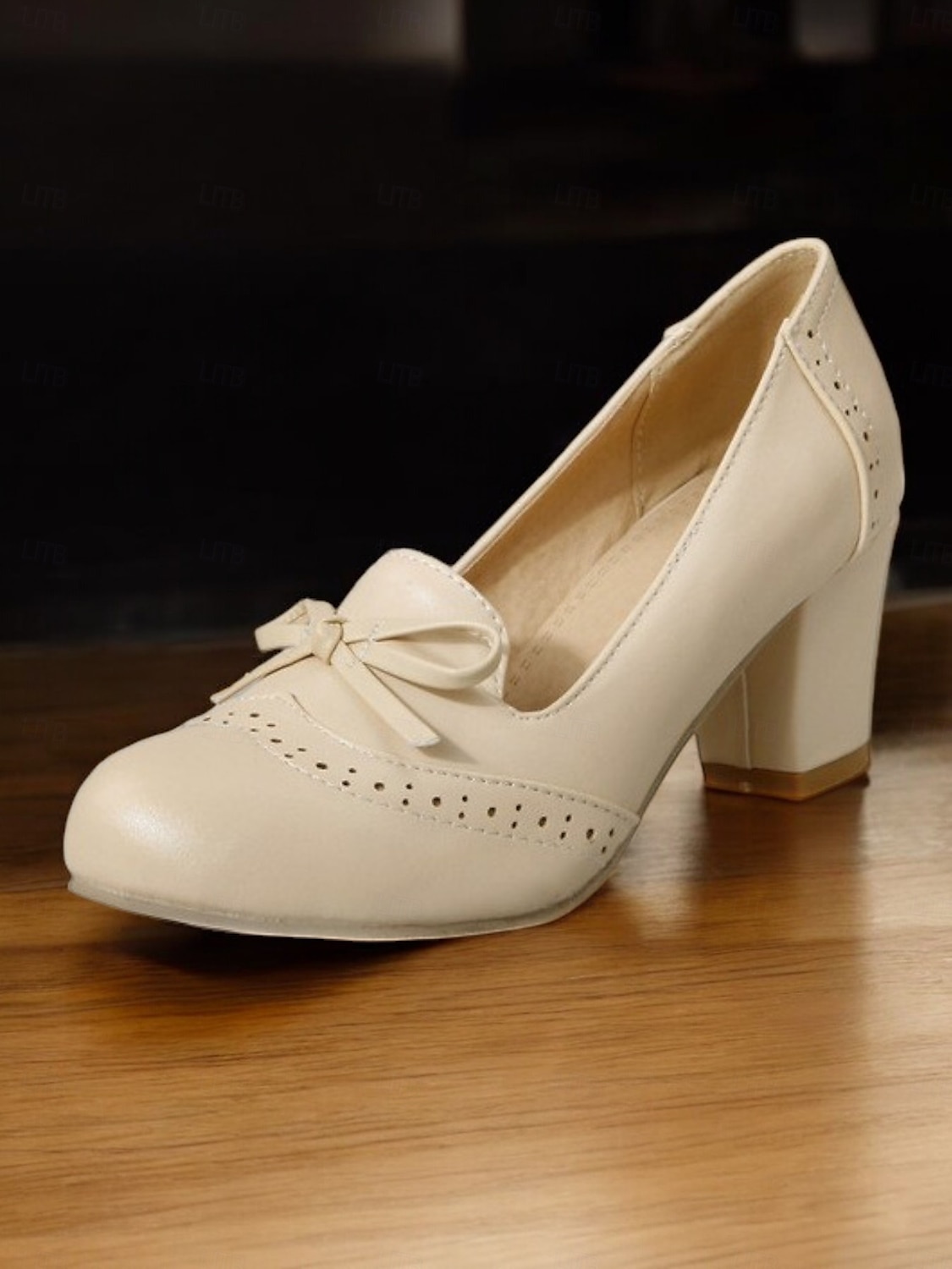 lyseblå loafers i preppy-stil for kvinner med sløyfedetalj - behagelig og stilig for jobb- eller fritidsbruk 2025 - $46.99 –P4
