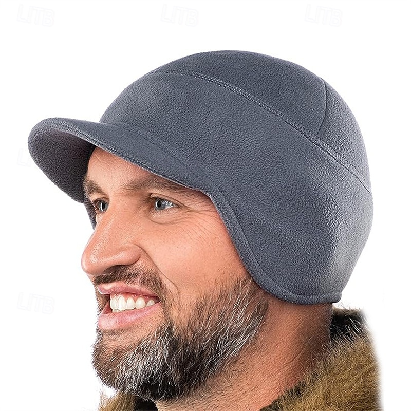 Casquette de randonnée Cagoule Chaleur Thermique Coupe-vent Confortable Hiver Automne Homme Pêche Activité de 2026 ? $11.49 –P7