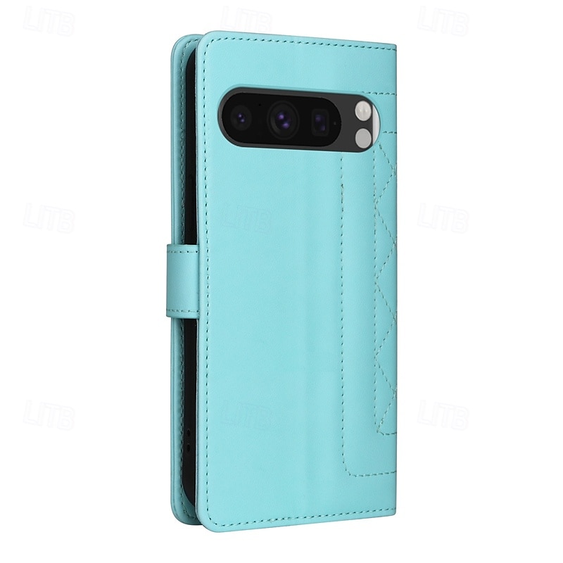 2025年 電話 ケース 用途 ピクセル9プロ Pixel 8 Pro Pixel 8 ピクセル9 Pixel 7 Pro フリップカバー スタンド付き リストストラップ付き カード挿入口 レトロ風 TPU PUレザー コレクション – $15.99 –P4