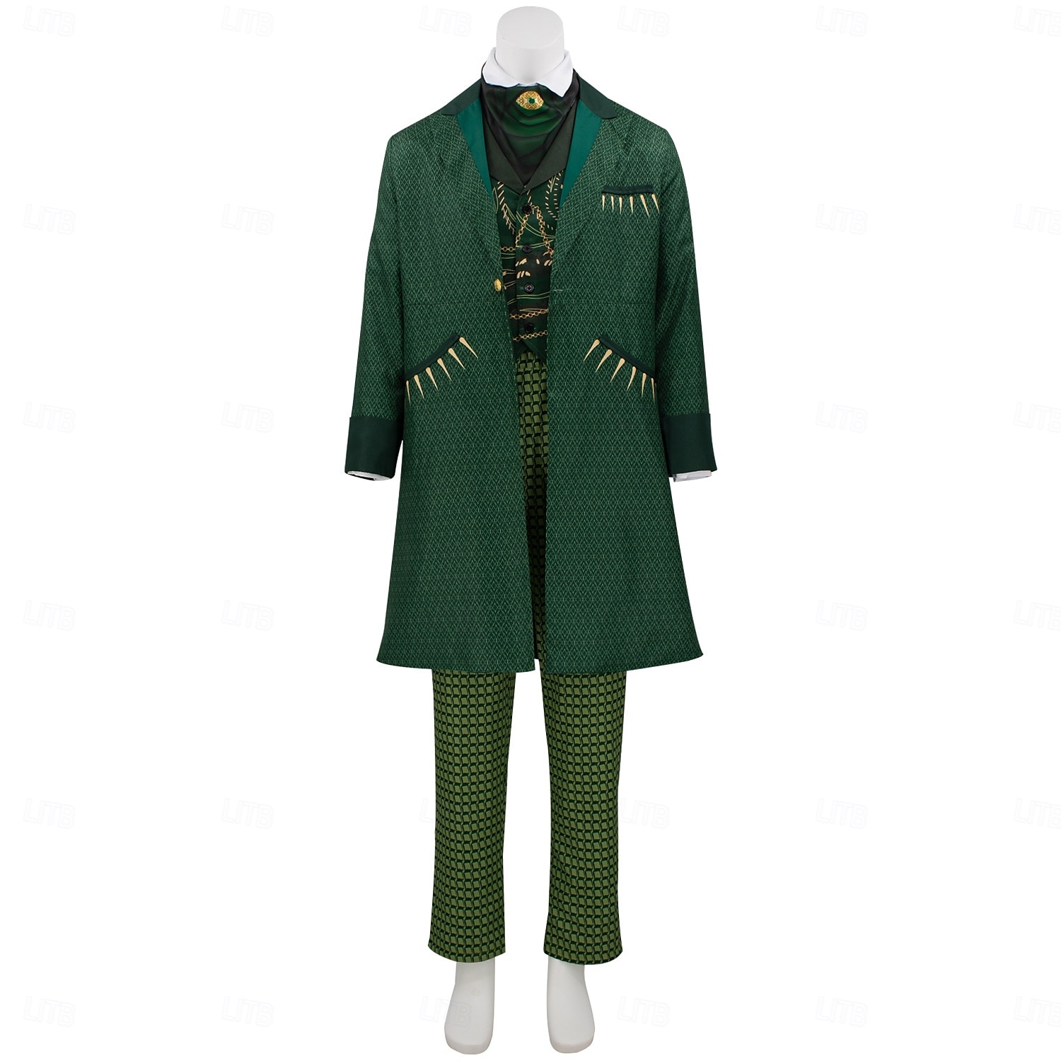 Bruxa Fada Fiyero Roupa Ocasiões Especiais Ternos / Conjuntos e Blazeres Trajes temáticos de filmes e séries Cosplay filme for Homens Adulto Dia Das Bruxas Carnaval Espetáculo Festa Palco de 2025 por $113.99 –P1