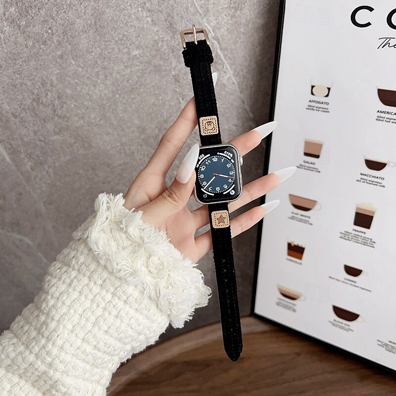 2025年 スポーツバンド と互換性があります Apple Watch ウォッチバンド 38mm 40mm 41mm 42mm 44mm 45mm 49mm メタルクラスプ 調整可 生地 交換用時計バンド のために iwatch Ultra 2 Series 9 8 7 SE 6 5 4 3 2 1  コレクション – $18.99 –P2