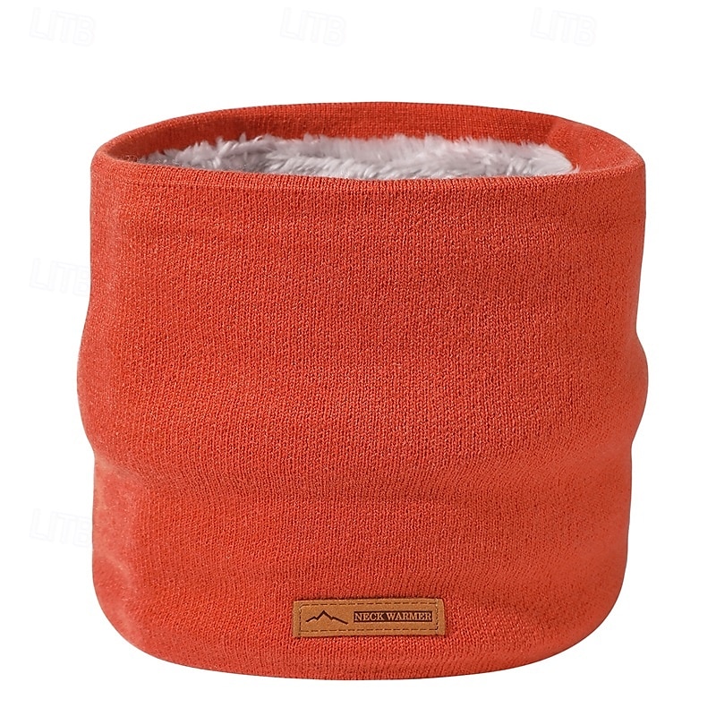 Polaina de cuello Tubo de cuello Bragas Portátil Resistente al Viento Suave Invierno Otoño Hombre Mujer Pesca Actividad 2025 - $10.49 –P12