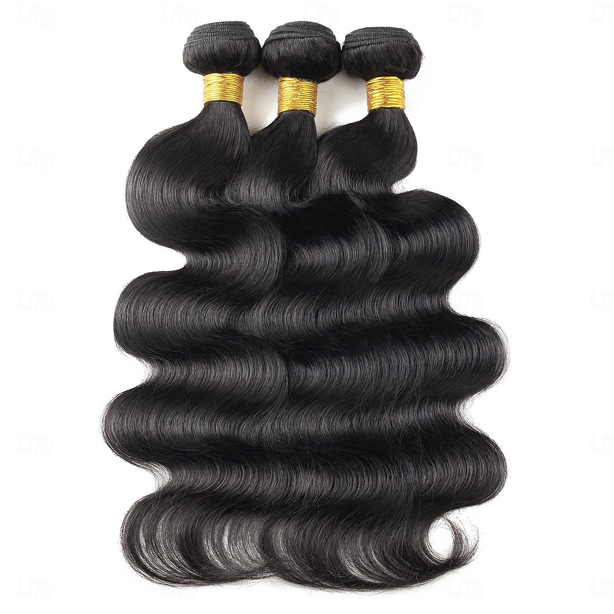 Braziliaanse bodywave van menselijk haar, weefextensie van menselijk haar, 3 bundels met sluiting, 4x4 kantsluiting 2025 - $211.99 –P2