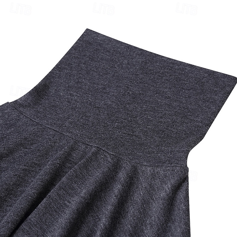 Hombre Camiseta superior Camisa de manga larga Jersey de cuello alto simulado Manga Larga Cuello Alto Cuello de pila Invierno Primavera & Otoño Color sólido Diario Casual Estilo callejero Cuello Alto 2025 - €12.99 –P7