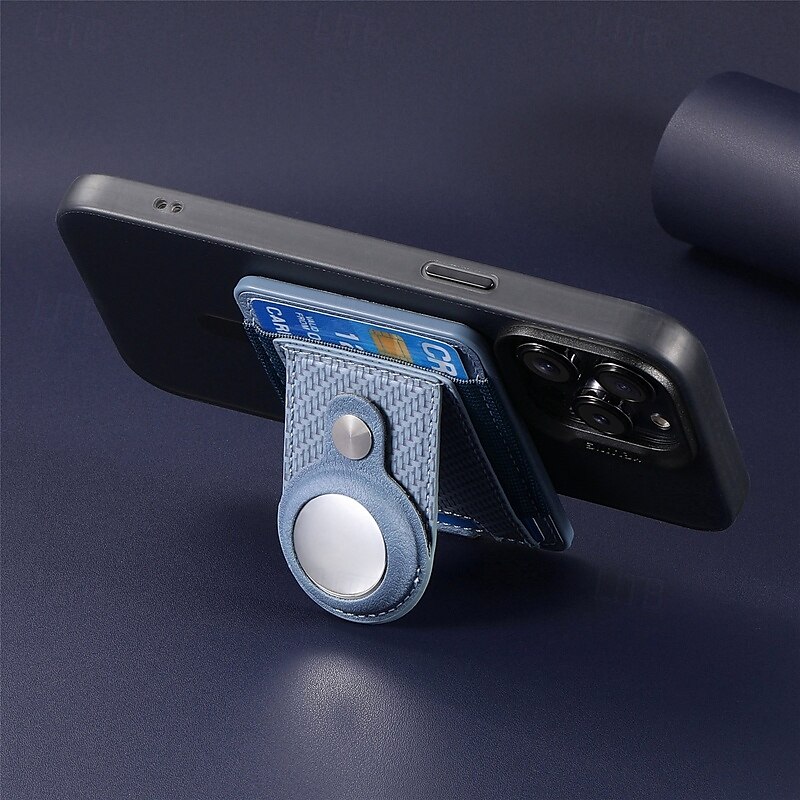 telefono Custodia Per iPhone 16 Pro Max Plus iPhone 15 Pro Max Plus Universali Custodia ad adsorbimento magnetico Con supporto A calamita Supporto a molla TPU pelle sintetica del 2025 a $21.99 –P8