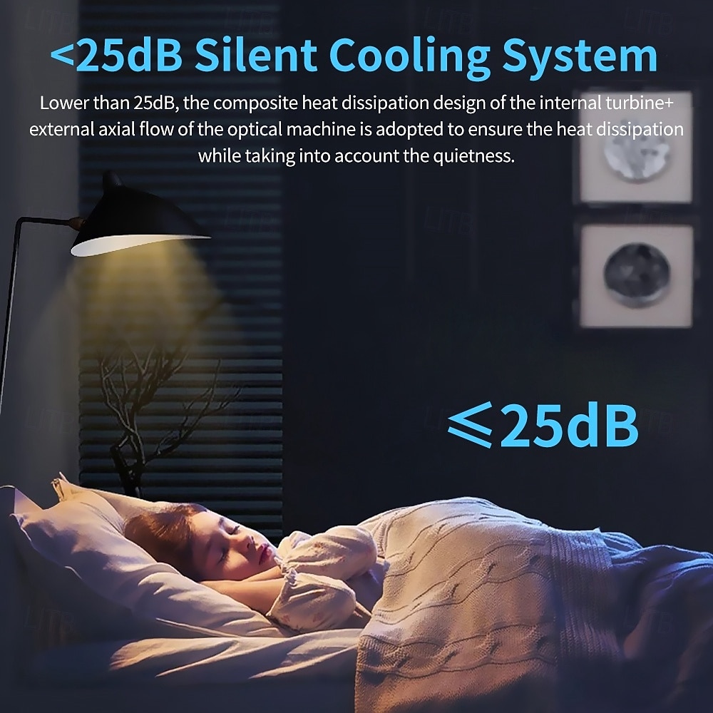Wireless controller Bluetooth projector Android 13 electric focus full HD 720P support 1080P resolution 4K video WIFI 6 2.4/5G dual band WIFI Bluetooth 5.4 support screen scaling support 4-point tra 2025 - $93.99 –P11