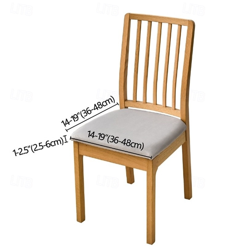 husă scaun huse scaun husă impermeabilă elastică din piele pu pentru scaune huse scaune pentru scaune de sufragerie husă de protecție lavabilă huse scaune pentru scaune 2025 - $12.49 –P1