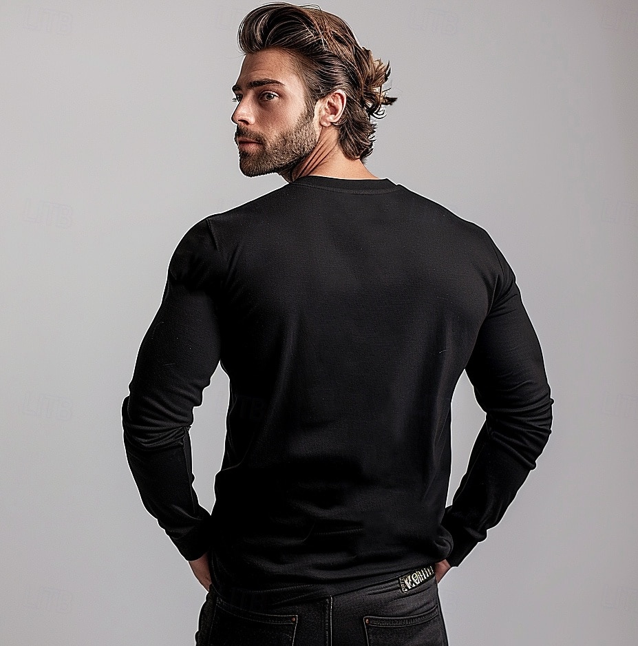 Per uomo Maglietta grafica Stile casual Stile classico Palma Girocollo Abbigliamento Altre stampe All'aperto Vacanza Streetwear Quotidiano Sportivo Manica Lunga Moda Cool Quotidiano Elegante Semplice del 2025 a $23.99 –P3