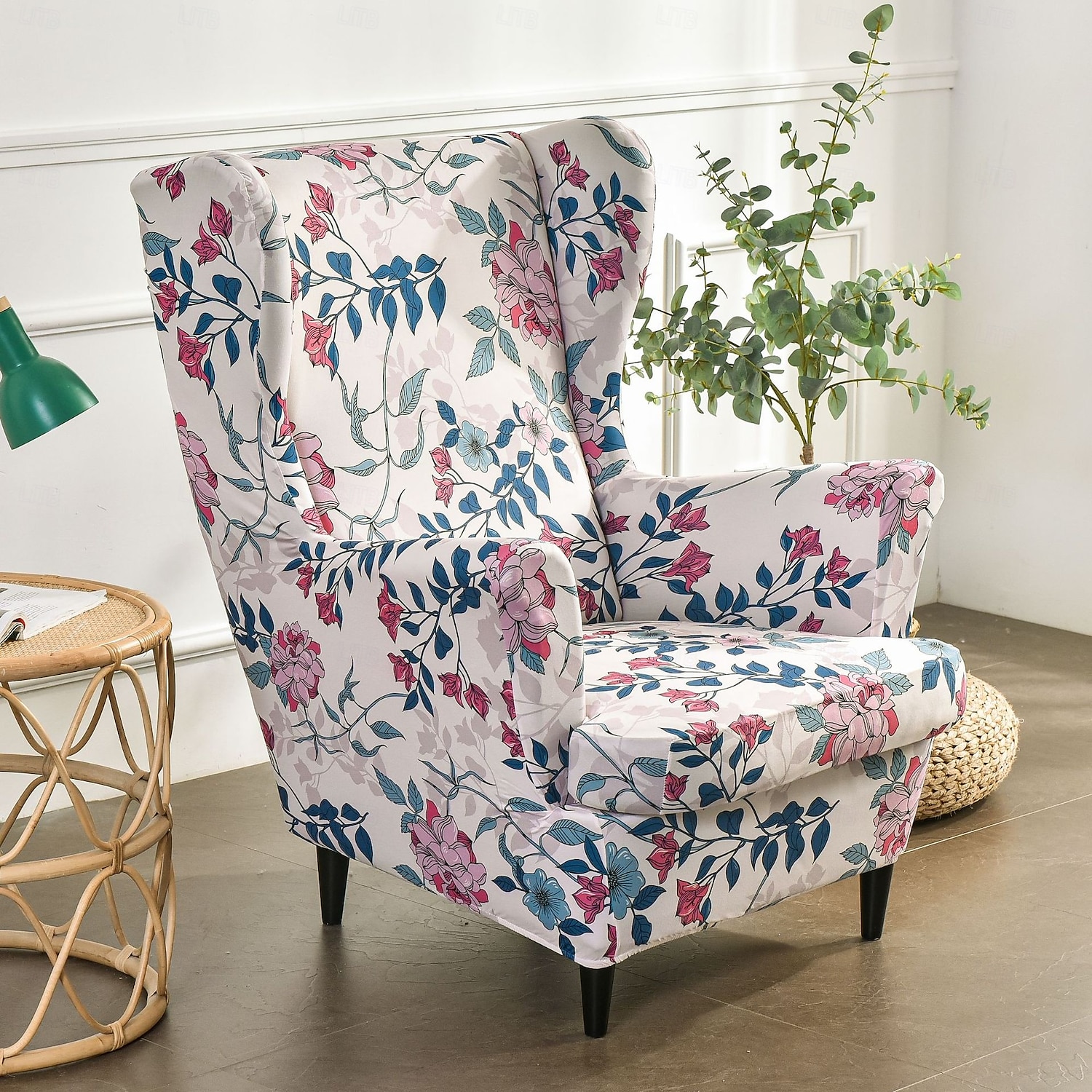 capa elástica para cadeira com encosto alto estampado capa para poltrona capa durável e elástica com design de estampa estilosa perfeita para proteger e refrescar sua cadeira com encosto alto ideal de 2025 por $18.99 –P12