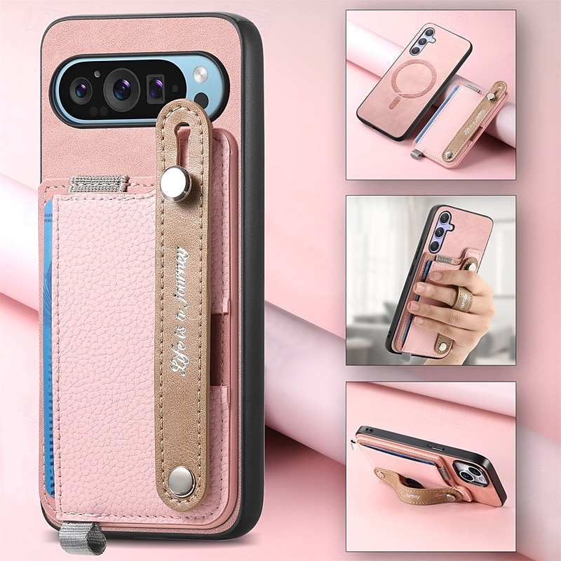 هاتف غطاء من أجل بكسل 9 برو بيكسل 9 برو اكس ال Pixel 8 Pro Pixel 8 بكسل 9 Pixel 7 Pixel 7 Pro غطاء خلفي مع حامل مغناطيس دعم الشحن اللاسلكي مكتب  /  الأعمال TPU جلد PU 2025 - $21.99 –P11