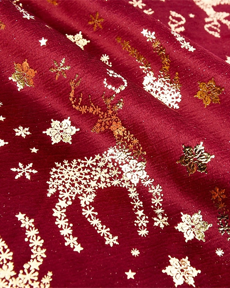 Homens Calças de Natal Social Calças Botões Bolsos Perna reta Veado Conforto Formal Natal O negócio Moda Estilo Clássico Vermelho Micro-Elástica de 2025 por $43.99 –P3