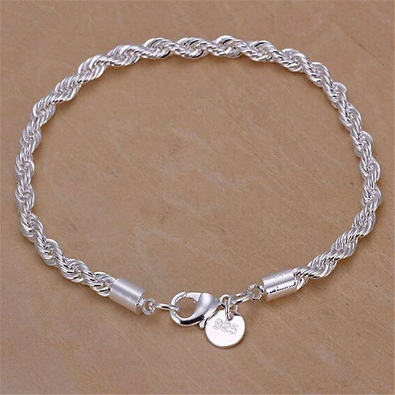 Classico Benedetto Vintage Moda Cromo Gioielli braccialetto Argento / Oro Per Regalo Giornaliero del 2025 a $1.49 –P1