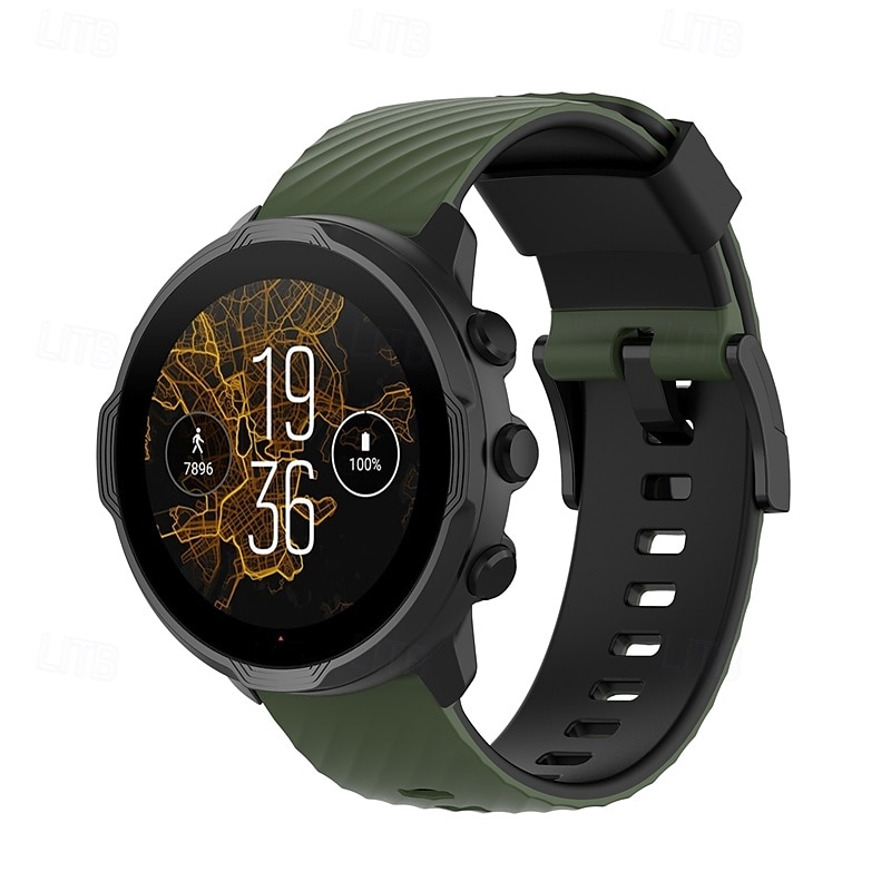 Smart Watch Band Compatible with Suunto Suunto 7 Smartwatch Strap Adjustable Sport Band Replacement  Wristband 2025 - $16.99 –P10