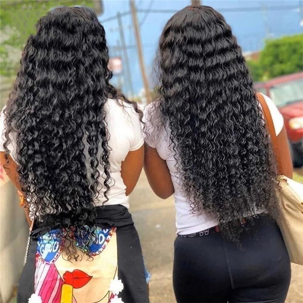 13x4 Lace Front Wig Water Wave Lace Closure Wig Wear And Go Glueless Wig Human Hair Ready to Wear Curly HumanHair Wigs For Women 2025 - $195.99 –P7